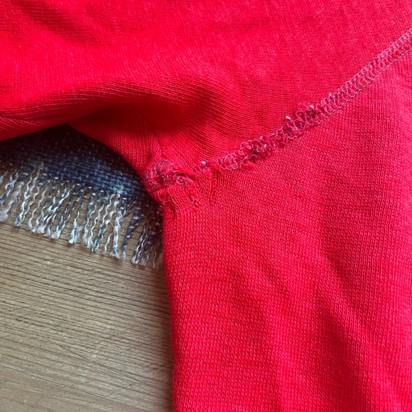 Vintage 80’s A Fine Mess red promo sweatshirt - Picture 7 of 8